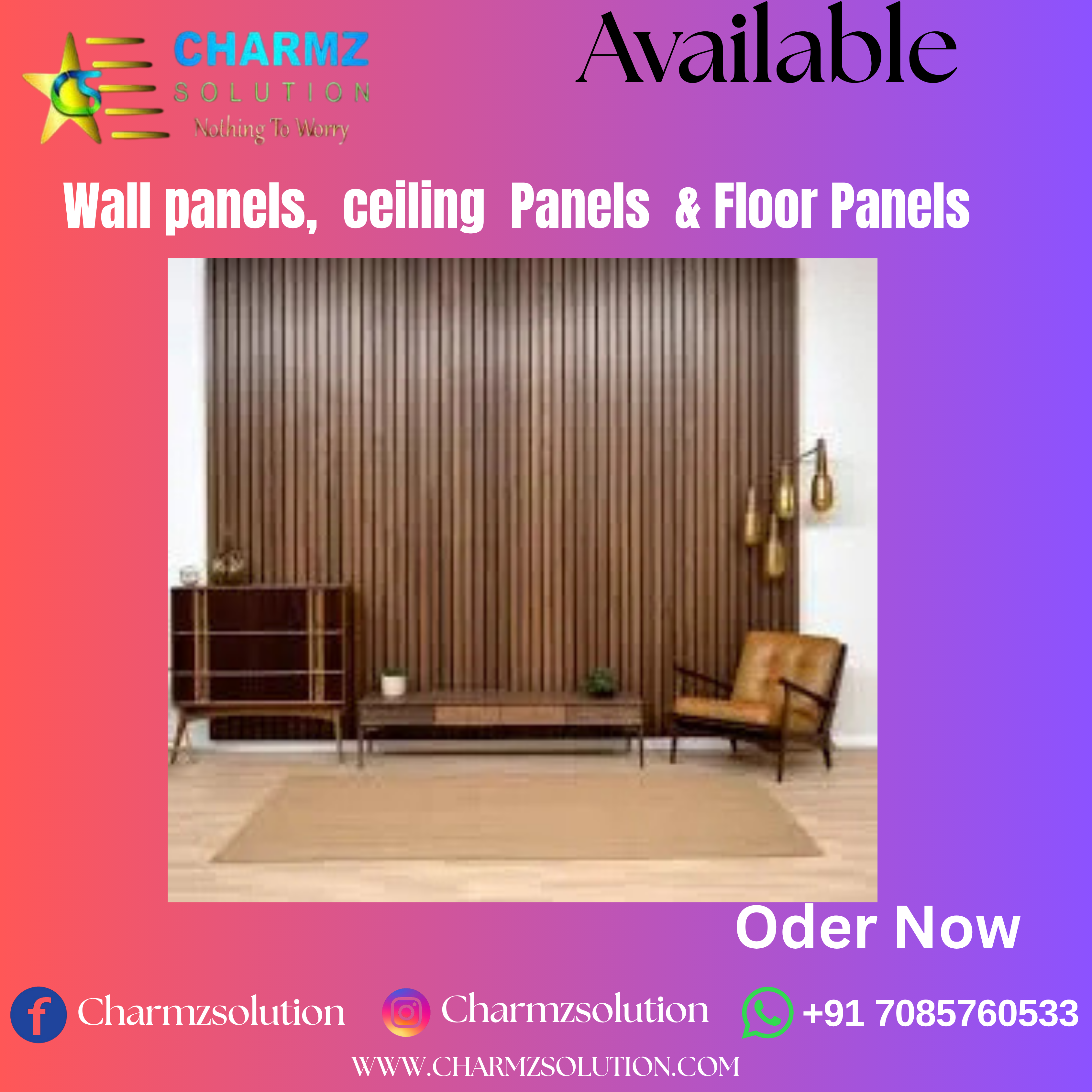 CHARMZ SOLUTION Poster