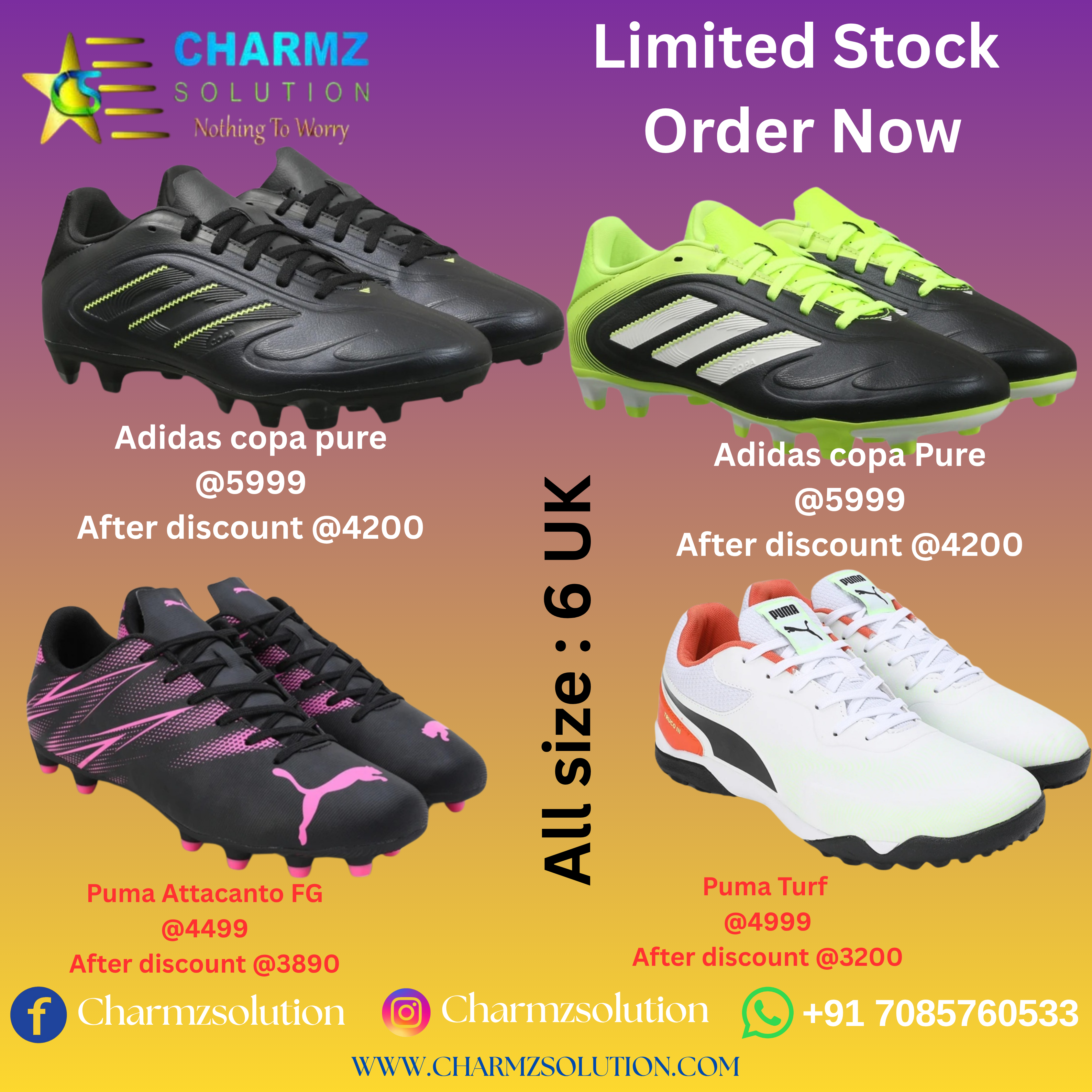 CHARMZ SOLUTION Poster