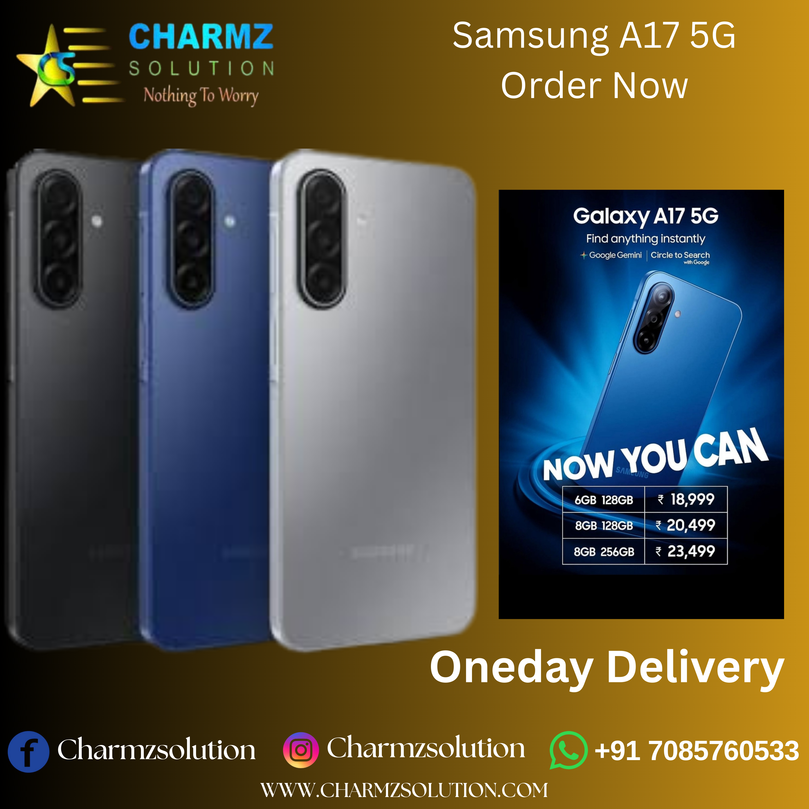 CHARMZ SOLUTION Poster